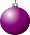Purple Ornament - $50