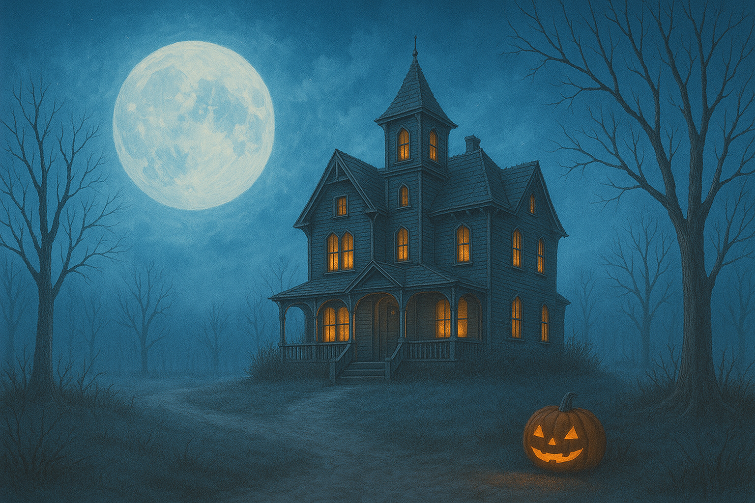 Halloween Scene