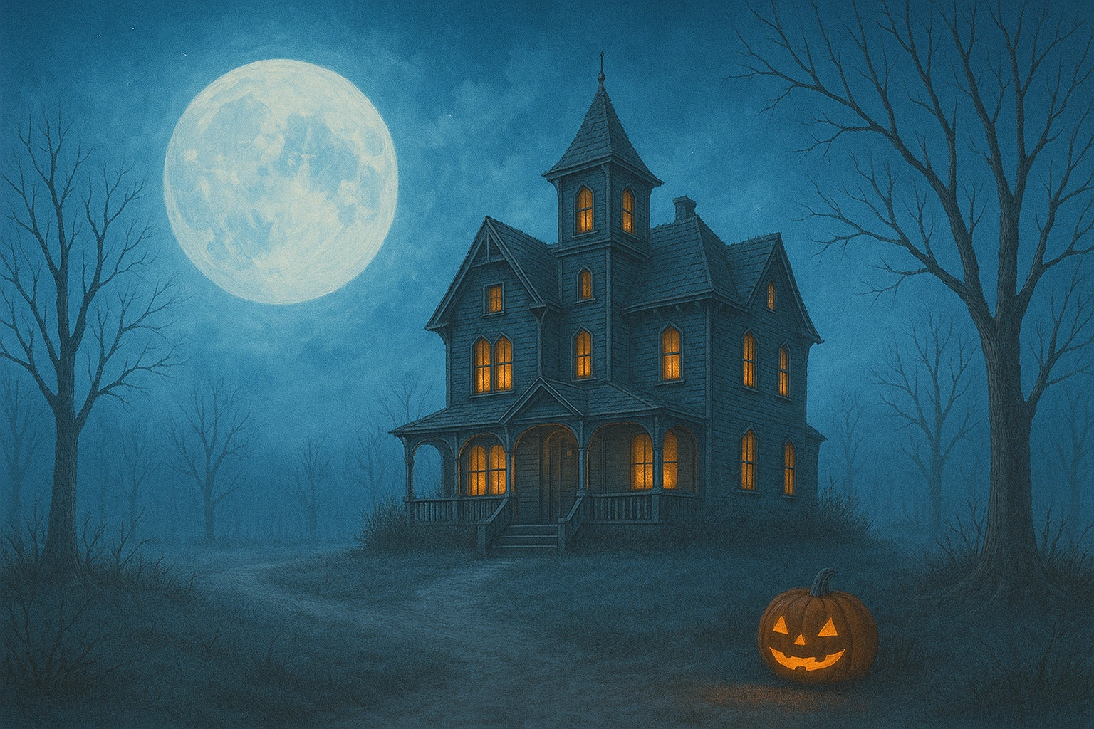 Halloween Scene